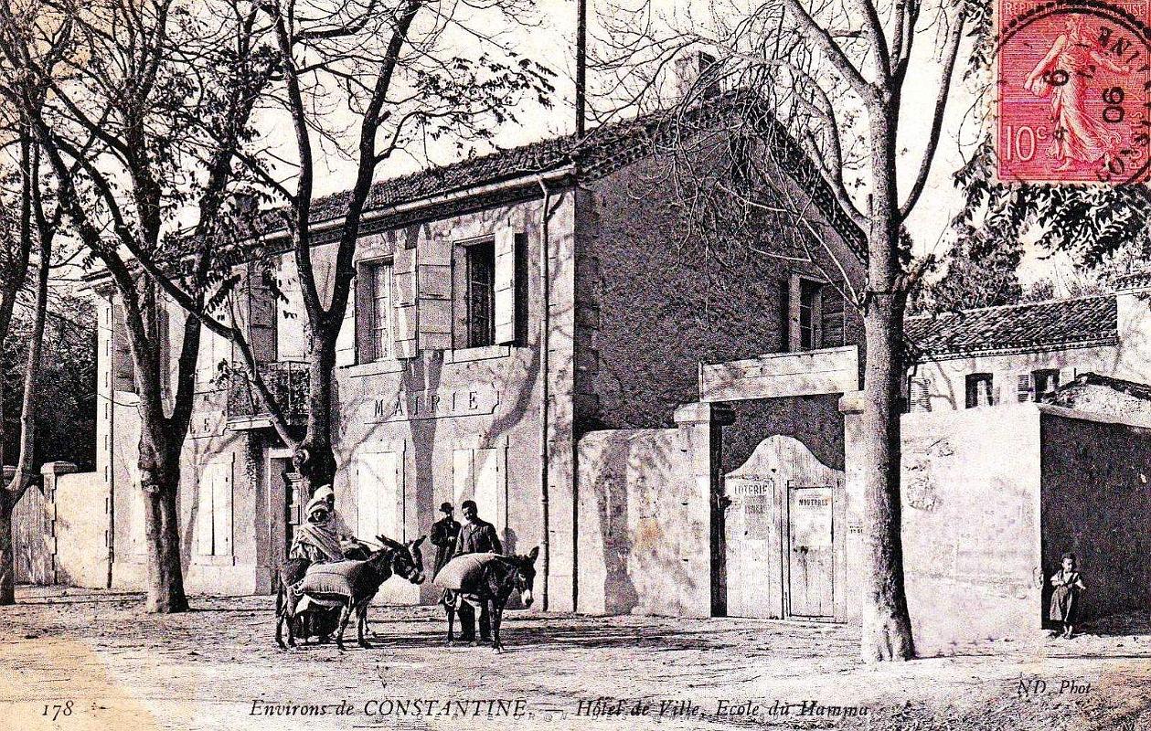 2137- Hamma - Mairie et Ecole - 1906.jpg